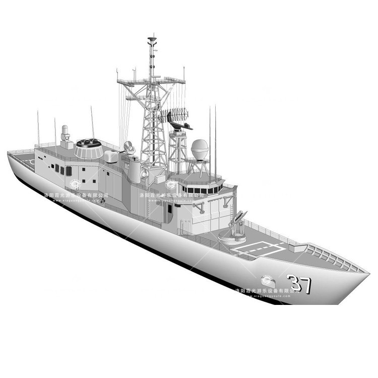 番阳镇充气侦查船模型
